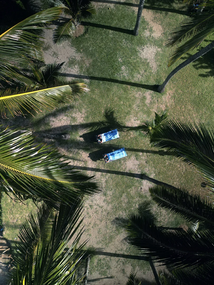 Massage à la plage de Marilou